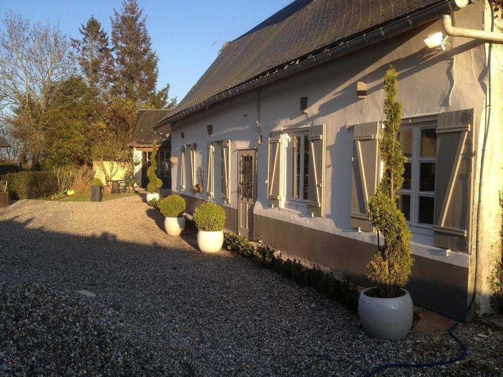Gite Cottage D'Hamicourt Aux Portes De La Baie De Somme Exterior foto